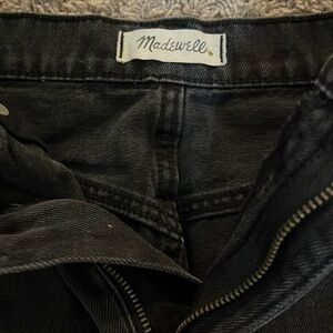 Madewell Rigid denim A-Line skirt